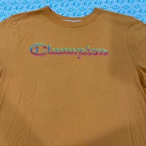 Orange Champion kids shirt
